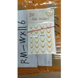 Autocolant pentru unghii French Nail Stickers 5D, SD-1929