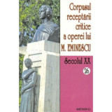 Corpusul receptarii critice a operei lui Mihai Eminescu volumele 26-27 - I. Oprisan