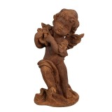 Cumpara ieftin Figurina Inger polirasina maro 6x6x14 cm