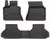 Set Covorase Auto Cauciuc Negro Bmw X6 E71, E72 2007-2014 Pro Line Tip Tavita 3D 3D409859