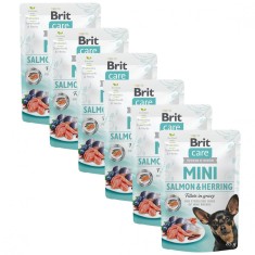 Brit Care MINI Salmon &amp;amp;amp; Herring 6 x 85 g foto