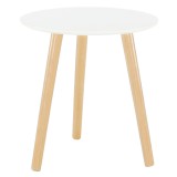 Cumpara ieftin Masuta din pal alb natur PAMINO 40x40x42 cm