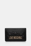 Love Moschino portofel femei, culoarea negru, JC5659PP0MLA0000