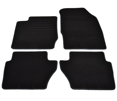 Covorase mocheta Ford Fiesta 6 09/2008-02/2011 , 3 usi , Negru, set de 4 bucati AutoDrive ProParts foto
