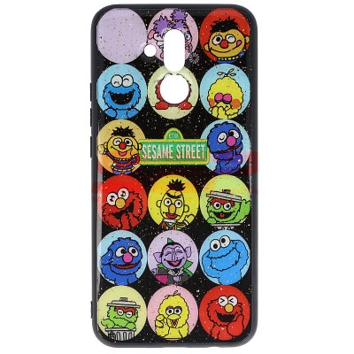 Toc UV Copy Glass Huawei Mate 20 Lite Sesame Street foto