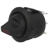 Intrerupator OFF-ON, 2 pozitii, SPST, BULGIN, R13112LPBR1, T234463