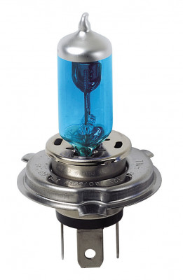 Bec halogen Blu-Xe H4 100/90W P43t 12V 2buc Garage AutoRide foto