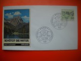 HOPCT PLIC S FDC NR 696 PROTECTIA NATURII 1969 GERMANIA -NECIRCULAT