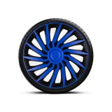 Cumpara ieftin Set Capace Roti 16 Albastru-Negru Cu Inel Albastru Kendo, Mega Drive