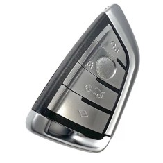 Carcasa cheie auto Techstar&reg; 4 butoane compatibila cu BMW Seria 5 G30 G31 (2016&ndash;2023), compatibila HU100R &ndash; Aftermarket