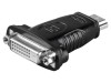 Adaptor DVI-D la HDMI Negru