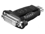 Adaptor DVI-D la HDMI Negru, Goobay