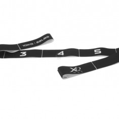 Banda elastica de rezistenta cu 8 manere XQ Max, Multi Loop Heavy, 96 cm, poliester/bumbac, negru