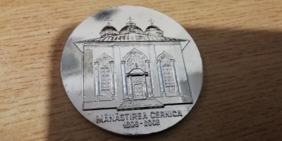 QW1 107 - Medalie - tematica religie - Manastirea Cernica - 400 de ani - 2008 foto