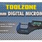 ✅ Micrometru digital 0-25 mm , precizie 0.001 , pentru Toolzone - Marea Britanie , corp metal/protectie ABS , nou la pret vechi