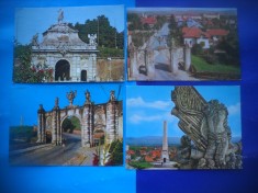 HOPCT LOT 2784 CETATEA ALBA IULIA - JUD ALBA -4 CARTI POSTALE-NECIRCULATE