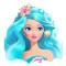 Sticker decorativ, Printesa, Turcoaz, 62 cm, 8307ST