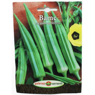 Seminte bame Clemson Spineless 6 gr ,Prima Sementi foto