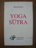 PATANJALI - YOGA SUTRA (text original, traducere si comentarii) - 1993