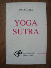 PATANJALI - YOGA SUTRA (text original, traducere si comentarii) - 1993 foto