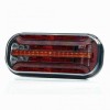 Lampa Spate LED FT-230 COF Dreapta (21x9.5cm), 6 Functii, 12-36V, Omologata E9, Pozitie, Stop, Semnalizare Dinamica, Inmatriculare