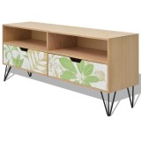 Cumpara ieftin Comodă TV din MDF, 120 x 30 x 50 cm, maro