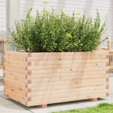 vidaXL Jardinieră de grădină, 90x60x49,5 cm, lemn masiv de pin