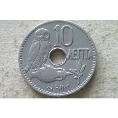 Cauti Moneda 10 Lepta 1912 Grecia ,metal alb ,cal.apr.NC? Vezi oferta pe  Okazii.ro