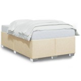 Cumpara ieftin Cadru de pat fara saltea, crem, 120x200 cm, textil