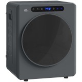HOMCOM Uscător de Rufe, 6 Programe, 40-60℃, Capacitate de 4 kg, Compact, Control Tactil, Gri | Aosom Romania