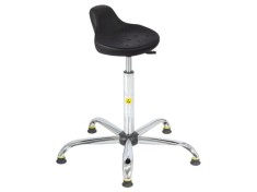 Taburet ESD 330x230mm, &icirc;nălțime ajustabilă 550-800mm, rezistență 0,1-1M&Omega;