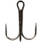 Ancora Tripla MUSTAD Nichel Scurta, Nr.6, 6buc/pac