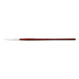 Pensula cu varf subtire, par artificial, pentru pictura pe unghii, lungime 7mm, marime 000