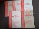 GAZETA MATEMATICA NR 1,3,5,9,11 -1980