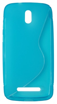 Husa silicon S-line albastra pentru HTC Desire 500 / 506E foto