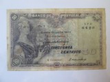 Rara! Portugalia 50 Centavos 26/06/1920,bancnota din imagini
