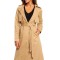 C460-155 Trench cu buzunare si cordon in talie