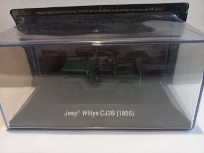 Macheta Jeep Willys CJ3B - 1955 1:43 Deagostini Mexic foto