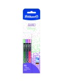 Set roller INKY 273 Pastel, SET 3 culori (verde, mov, roz), blister, Herlitz