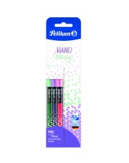 Set roller INKY 273 Pastel, SET 3 culori (verde, mov, roz), blister foto