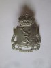 Semn de arma /Cuc cascheta ofiter Regimen.belgian de infanterie a 6-a linie WWII