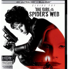 Prizoniera in panza de paianjen / The Girl in the Spider's Web (4K Ultra HD + Blu-ray Disc) | Fede Alvarez