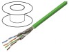 Cablu Ethernet Industrial S/FTP PROFINET Cat6a PVC