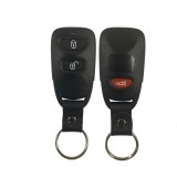 Carcasa Telecomanda Hyundai Tucson, Santa Fe , 2 Butoane + 1 buton panica, CU Suport Baterie pe carcasa AutoProtect KeyCars, Oem