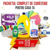 Cumpara ieftin Pachet COMPLET de Curatenie - pentru casa ta