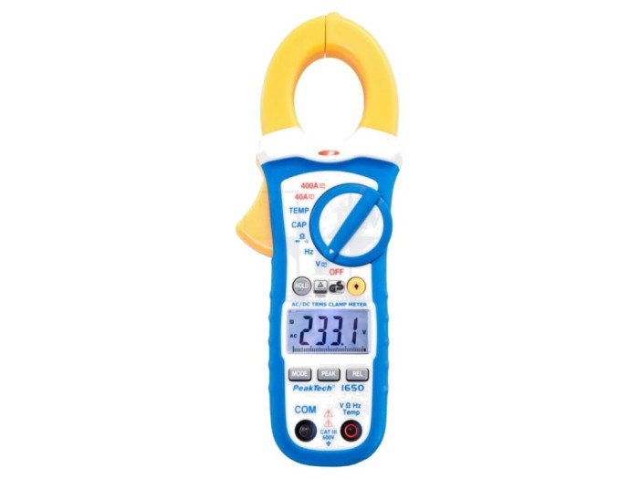 Multimetru Digital cu Pensetă LCD