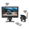 Kit marsarier wireless cu camera si display de 9&Prime; 12V~24V, pentru Camioane, Autocare, Bus-uri