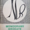 carte veche lucru manual,1969,MONOGRAME BRODATE-Ecaterina Tomida,T.GRATUIT