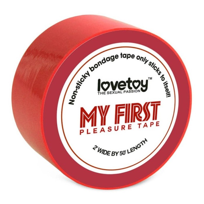 20m Bondage Tape Red# (DB)