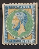 Romania 1872 - Carol l ,, Paris &#039;&#039;,eseu 1 cu 1/2 bani